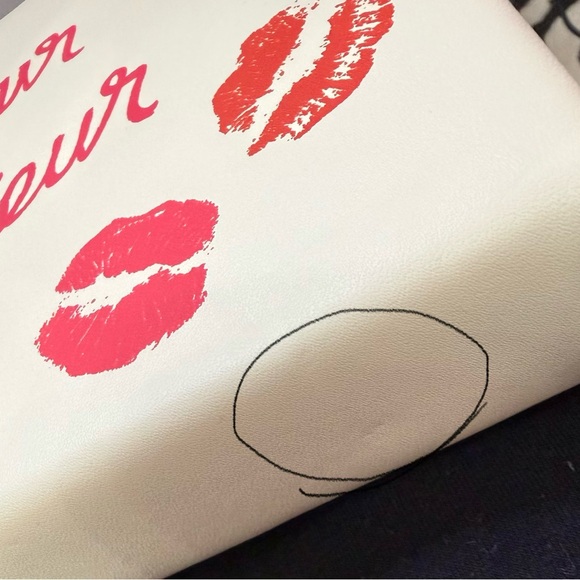 Kate Spade Merrion Square 'Bonjour Monsieur' Emanuelle Clutch, Multi/Cement - Picture 9 of 9